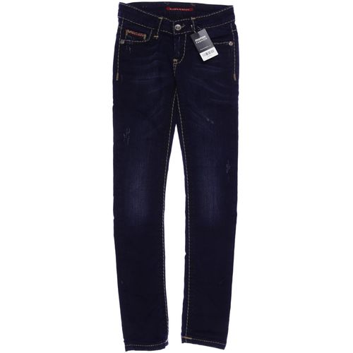 Cipo & Baxx Damen Jeans, marineblau, Gr. 25