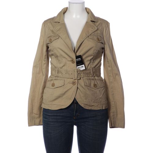 H&M Damen Jacke, beige, Gr. 40