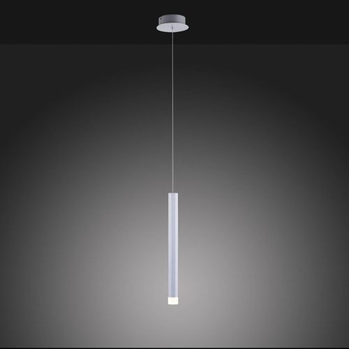 LED-Pendelleuchte Bruno, einflammig, aluminium