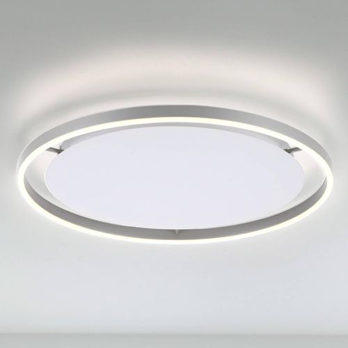 LED-Deckenleuchte Ritus, Ø 58,5cm, aluminium