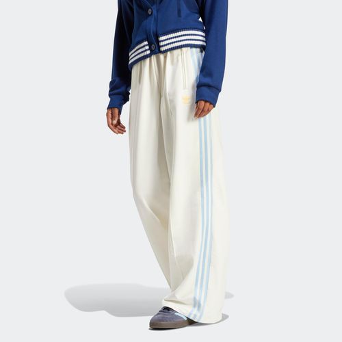 Sporthose ADIDAS ORIGINALS "LOOSE TP" Gr. L, N-Gr, weiß (off white) Damen Hosen Sportbekleidung