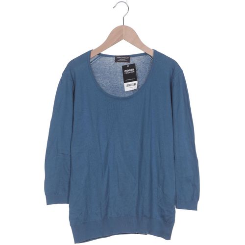 John Smedley Damen Langarmshirt, blau, Gr. 44