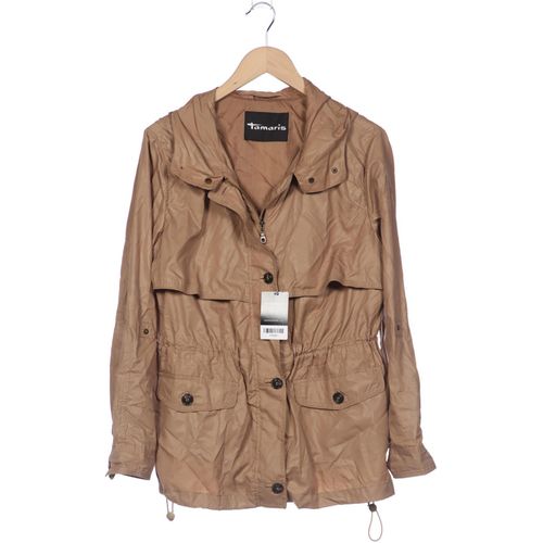 Tamaris Damen Jacke, beige, Gr. 40