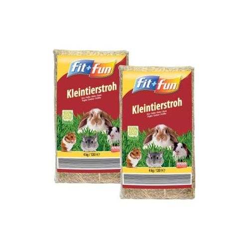 FIT+FUN Kleintierstroh 2x4 kg