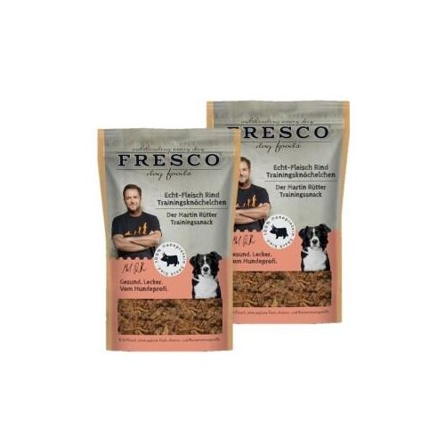 FRESCO M. Rütter Trainingsknöchelchen 2x150g Echt-Fleisch Rind