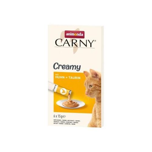 animonda Carny Adult Creamy 11x6x15 g mit Taurin Huhn