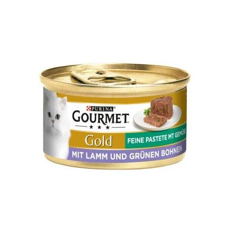 GOURMET Gold Feine Pastete 12x85g Lamm & grüne Bohnen