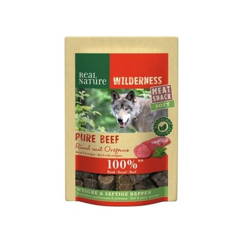 REAL NATURE WILDERNESS Meat Snack Soft 150g Rind mit Oregano