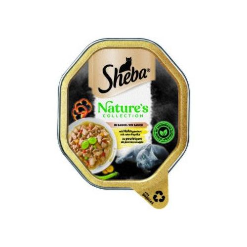 Sheba Nature´s Collection 22 x 85g in Sauce Huhn mit Paprika