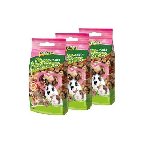 MultiFit Nature snacks Früchte & Gemüse 3x100g