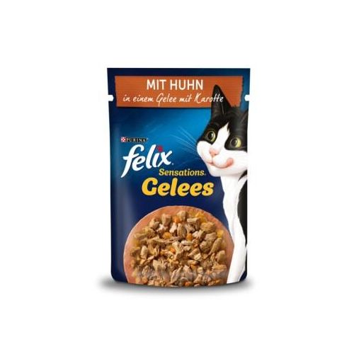 Felix Sensations Gelees Huhn & Karotten 26x85 g