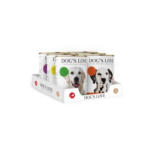 DOG'S LOVE Multipack 6x800g