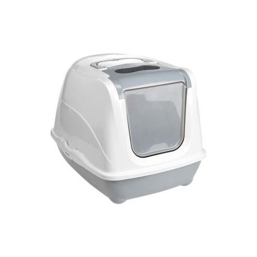 AniOne Katzentoilette Flip Cat M grau