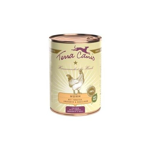 Terra Canis Classic Adult 6x400g Huhn mit Tomaten, Amaranth & Basilikum