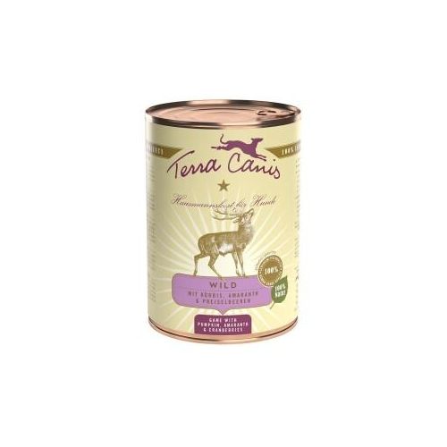 Terra Canis Classic Adult 6x400g Wild mit Kürbis, Preiselbeeren & Amaranth