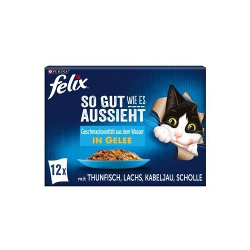 Felix So gut wie es aussieht 12x85g Geschmacksvielfalt aus dem Wasser