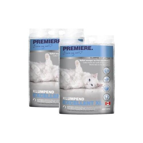 PREMIERE Excellent XL Klumpstreu 2x12 kg