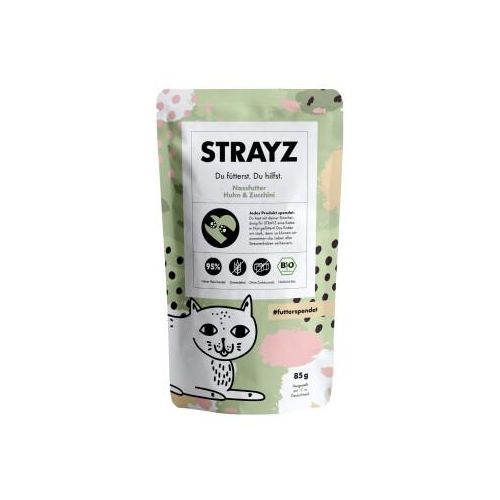 STRAYZ BIO 14x85g Huhn & Zucchini