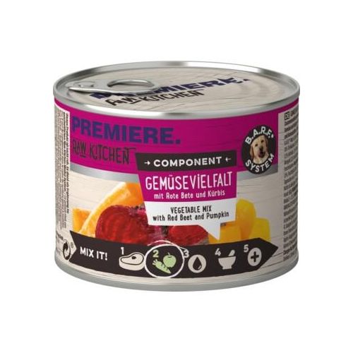 PREMIERE RAW KITCHEN Gemüsevielfalt 6x200g Obst & Gemüse