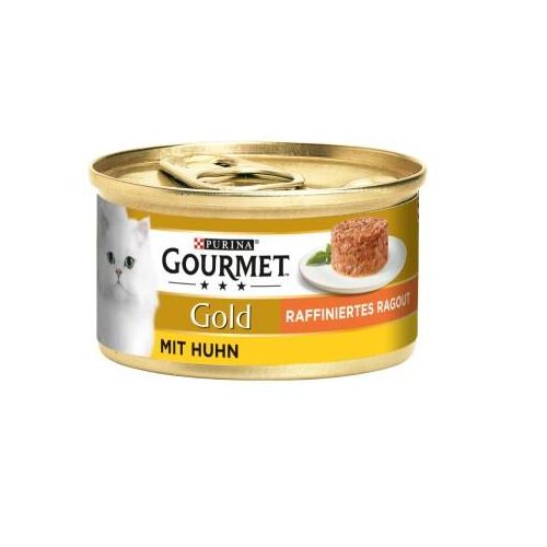 GOURMET Gold Raffiniertes Ragout 12x85g Huhn