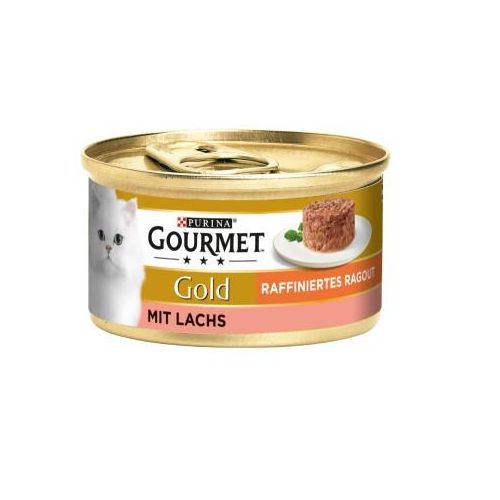 GOURMET Gold Raffiniertes Ragout 12x85g Lachs