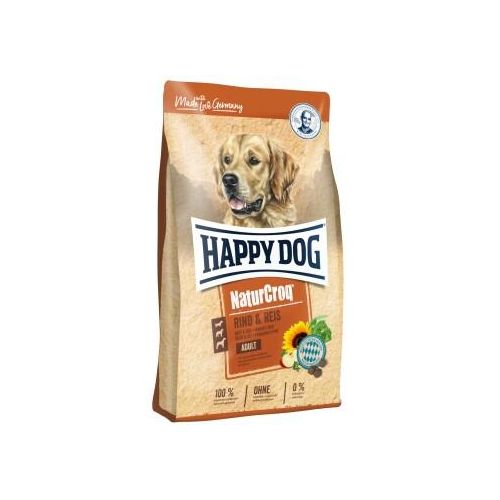 HAPPY DOG NaturCroq Rind & Reis 4 kg