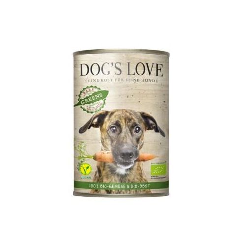 DOG'S LOVE BIO 6x400g Greens