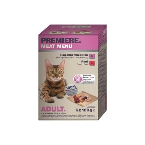 PREMIERE Meat Menu Adult 6x100g