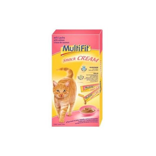 MultiFit Snack Cream 11x7x15g Lachs & Inulin