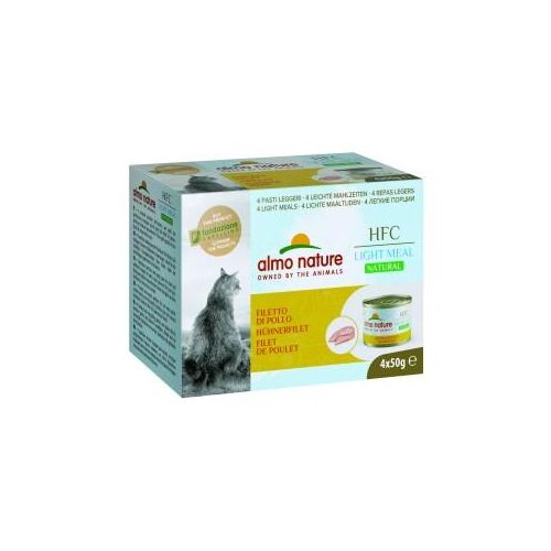 Almo nature HFC Natural Light Meal 4x50 g Huhn