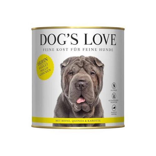 DOG'S LOVE Adult Huhn 6x800 g