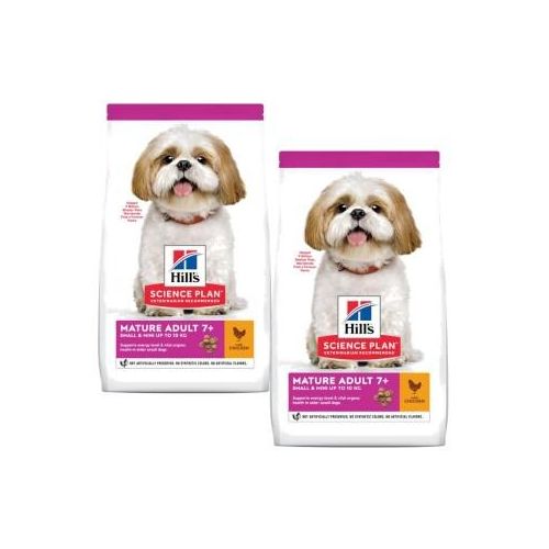 Hill's Science Plan Small & Miniature Senior 7+, Huhn 2x1,5 kg