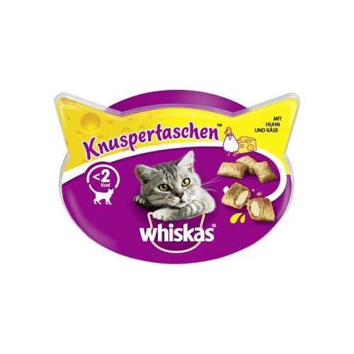 Whiskas Knuspertaschen 8x60g Huhn & Käse