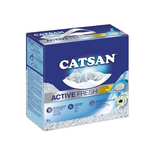 CATSAN Active Fresh Klumpstreu 2x8 l