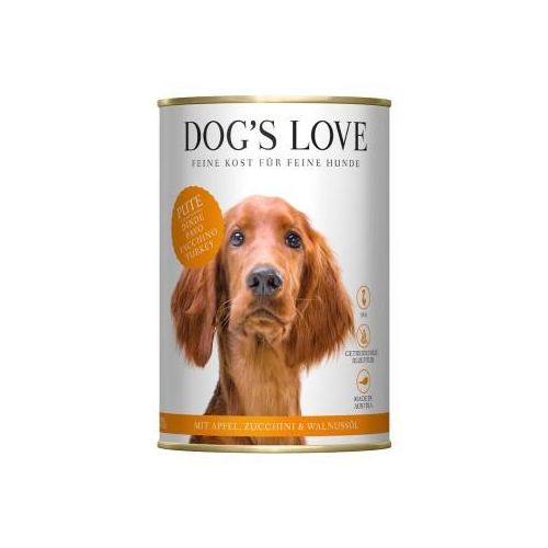 DOG'S LOVE Junior Pute mit Zucchini 6x400 g