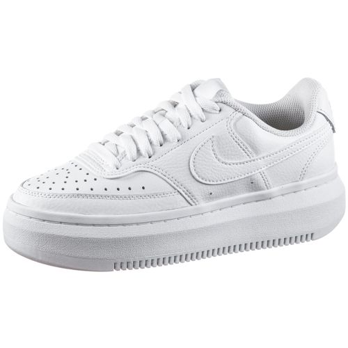 Nike COURT VISION ALTA Sneaker Damen in white-white-white