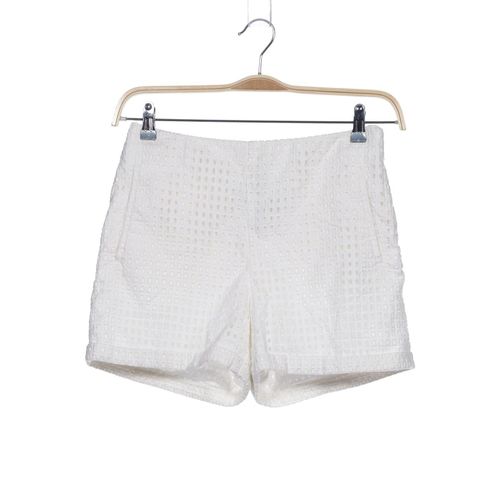 H&M Damen Shorts, weiß, Gr. 38