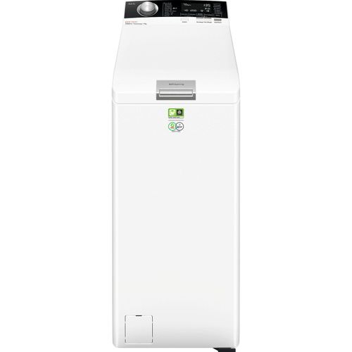 A (A bis G) AEG Waschmaschine Toplader "LTR8A80370" Waschmaschinen weiß Toplader