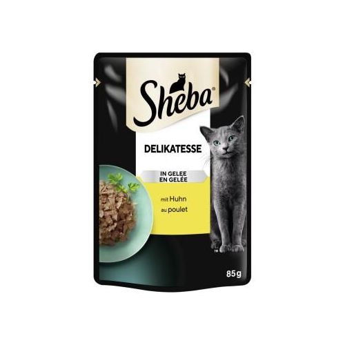 Sheba Delikatesse in Gelee 28x85 g Huhn