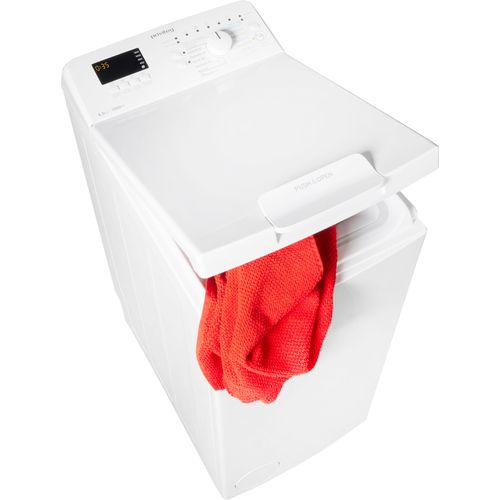 D (A bis G) PRIVILEG Waschmaschine Toplader "PWT D6512P N" Waschmaschinen weiß Toplader