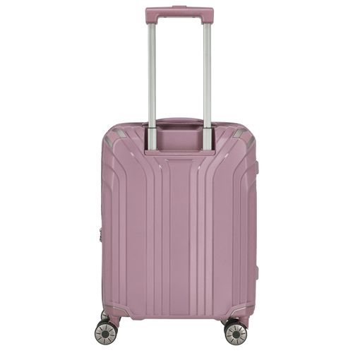 Handgepäck-Trolley TRAVELITE "ELVAA S" Gr. B/H/T: 40 cm x 55 cm x 20 cm 41 l, rosa (rosé) Koffer Handgepäck-Koffer