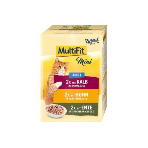 MultiFit Mini 6x50g Tasty Sauce