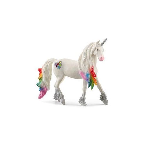 Schleich® Bayala 70725 Regenbogeneinhorn, Hengst Spielfigur