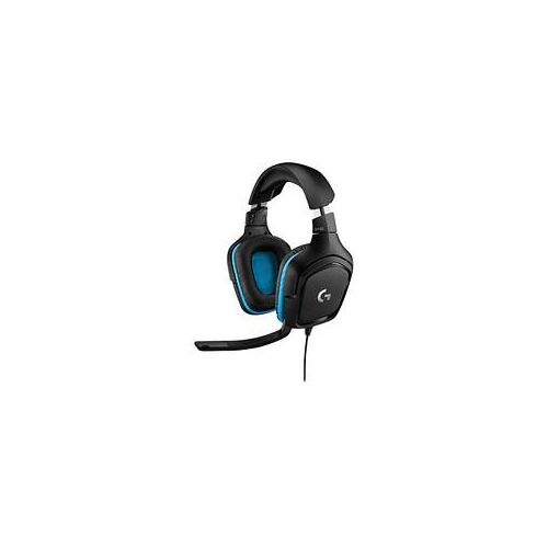 Logitech G432 Gaming-Headset schwarz, blau