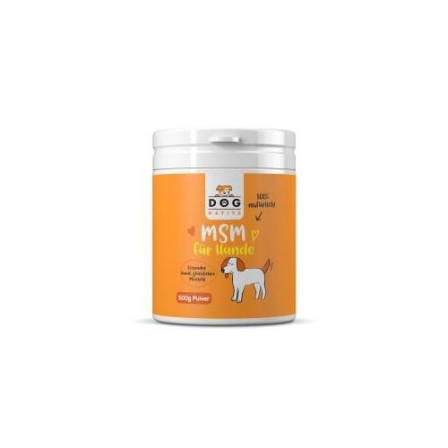 Dog-Native MSM Pulver für Hunde (99,99% Reinheit), 500g