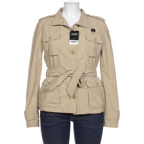 blauer Damen Jacke, beige, Gr. 44