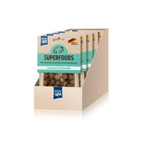 NutriQM Superfoods Leinsaat & Petersilie 5x 150g