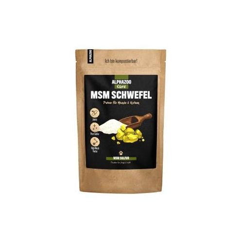 ALPHAZOO MSM-Pulver für Hunde und Katzen 500 g