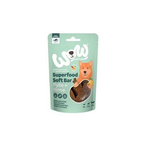 WOW SUPERFOOD Soft Bar 150 g Pute