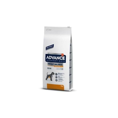 ADVANCE Veterinary Diets Weight Balance Medium-Maxi - Kroketten für übergewichtige Hunde 12kg